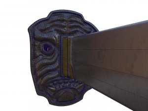 katana Modelo 3D
