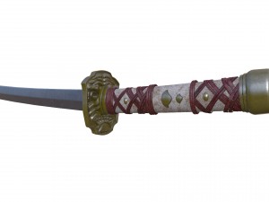 katana Modelo 3D