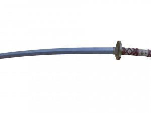 katana Modelo 3D