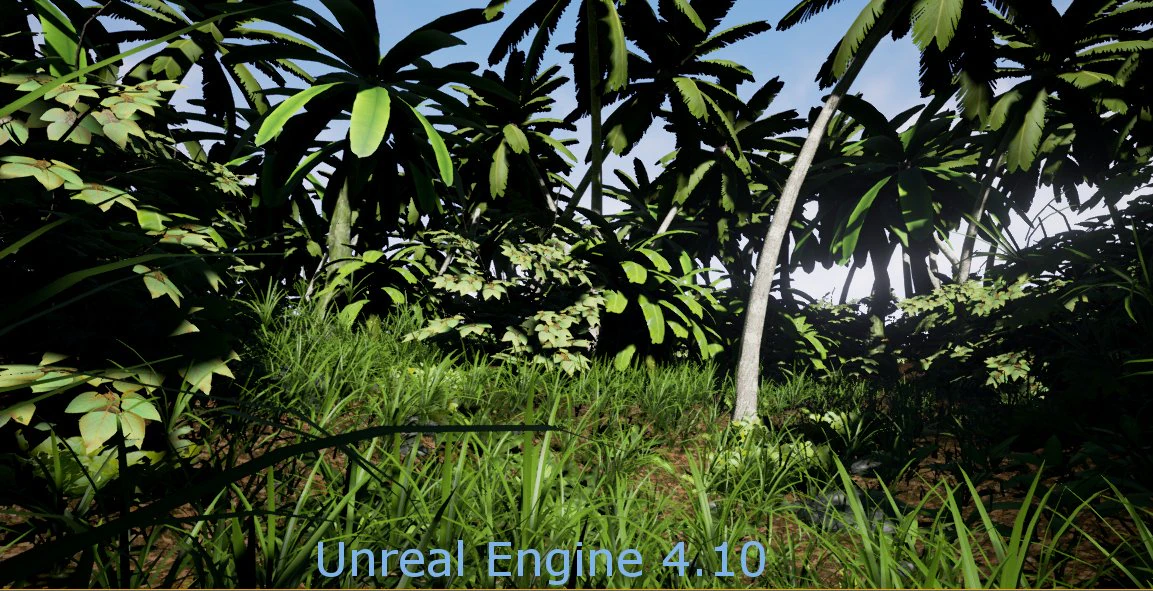tropical nature 50 models pack 3D Model .c4d .max .obj .3ds .fbx .stl .blend 