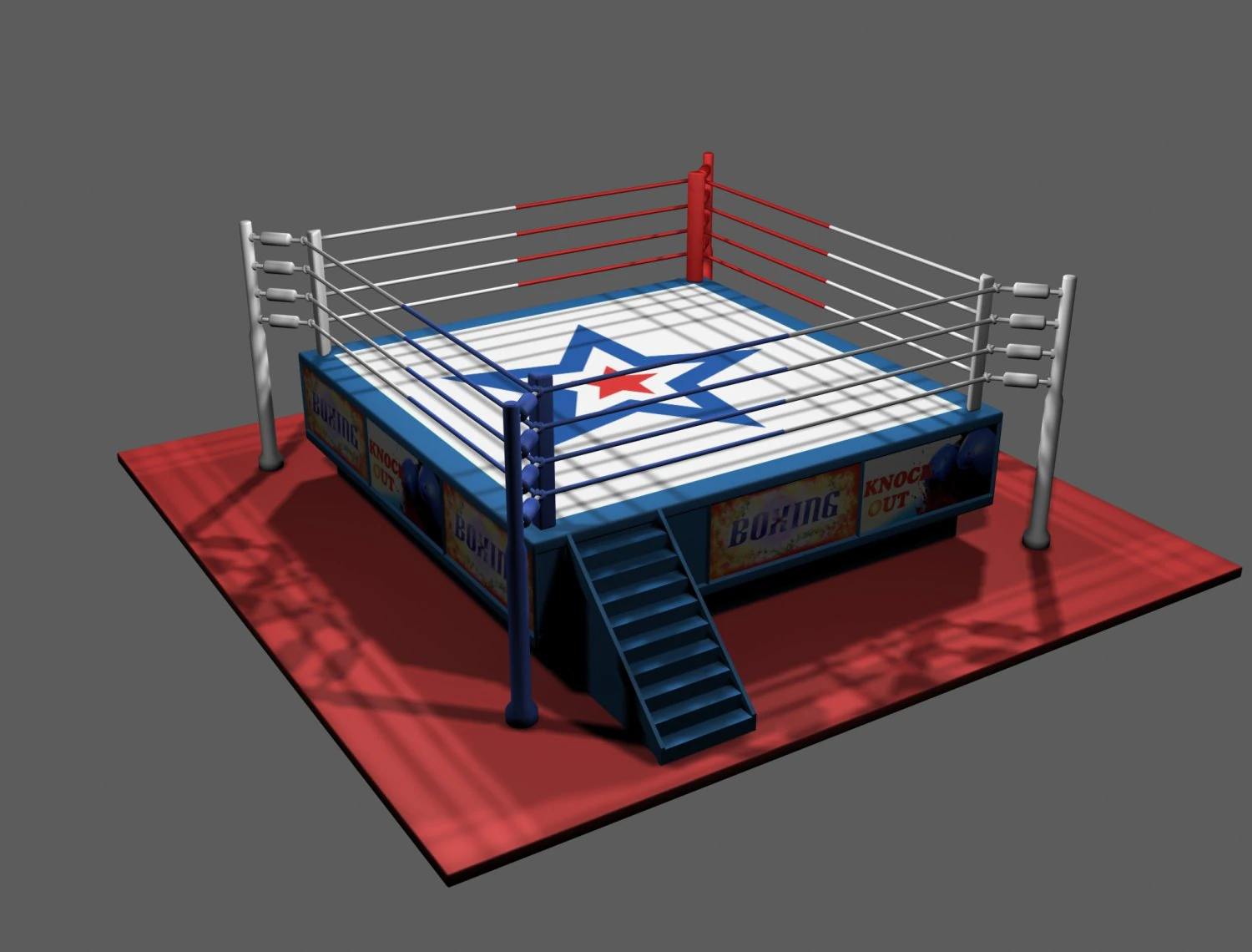 ring model for games 3D Model .c4d .max .obj .3ds .fbx .stl .blend