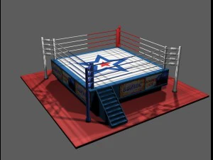 Ringmodell f&uuml;r Spiele 3D Modell