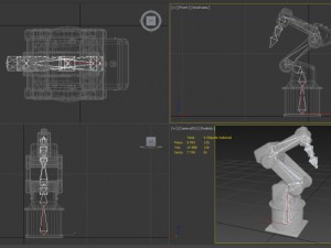 robot adeptsix 300 3D 모델