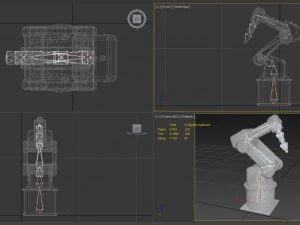 rob&ocirc; adeptsix 300 Modelo 3D