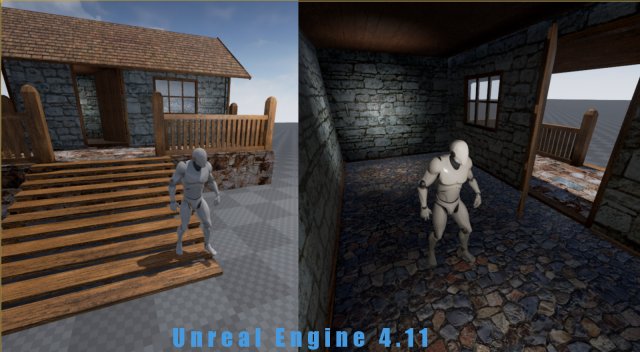farm house for games 3D Model .c4d .max .obj .3ds .fbx .stl .blend 