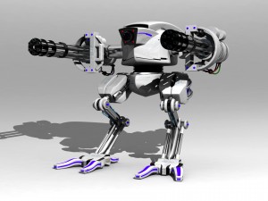 robot ranger 3D 모델