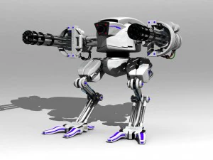 robot ranger Modello 3D