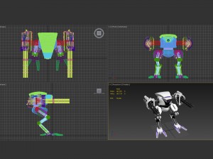 robot ranger 3D Model