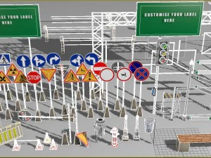 city environment 3D Model