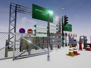 city environment 3D Model