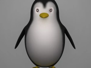 cute penguin 3D Model