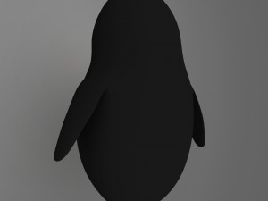 cute penguin 3D Model