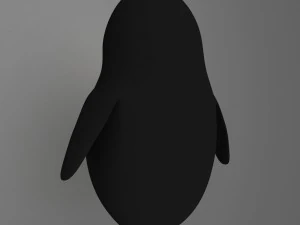 cute penguin 3D Model