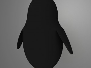 cute penguin 3D Model