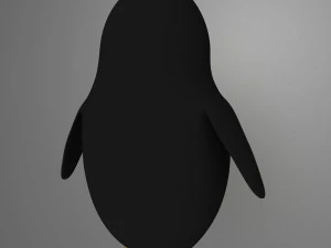 cute penguin 3D Model