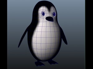 cute penguin 3D Model