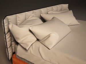 bed 3D Model