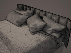 bed 3D Model