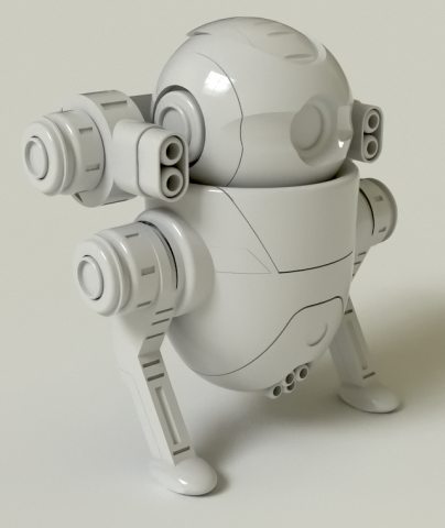 robot 3D 모델 .c4d .max .obj .3ds .fbx .stl .blend 