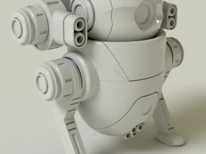 기계 인간 3D 모델