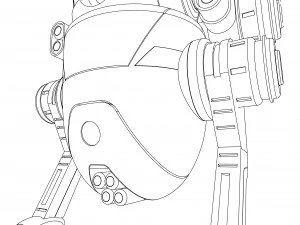 기계 인간 3D 모델