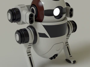 기계 인간 3D 모델