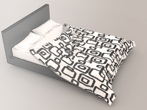 bed Model 3D