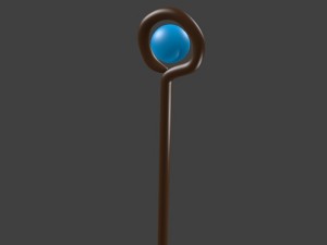 basic staff 3Dモデル