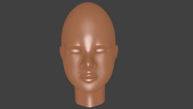 head 3D Model .c4d .max .obj .3ds .fbx .stl .blend 