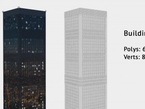 skyscrapers 3D मॉडल