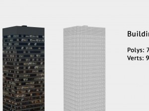 skyscrapers 3D मॉडल