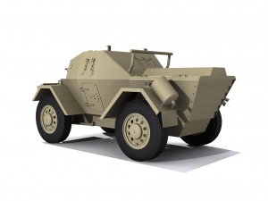autoblinda lince 3D 模型