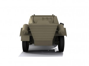 autoblinda lince 3D 模型