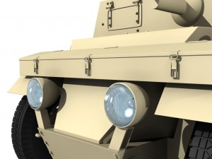 autoblinda lince 3D 模型