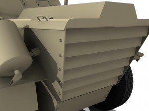autoblinda lince 3D 模型