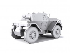 autoblinda lince 3D 模型