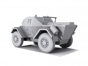 autoblinda lince 3D 模型