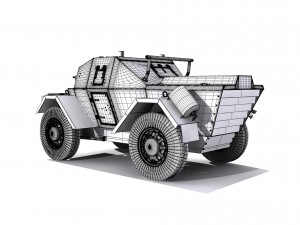autoblinda lince 3D 模型