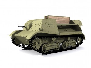 t20 komsomolets 3D 模型