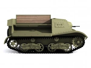 t20 komsomolets 3D Model