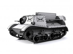 t20 komsomolets 3D 模型