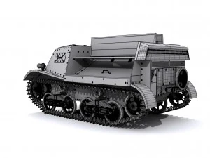 t20 komsomolets 3D Model