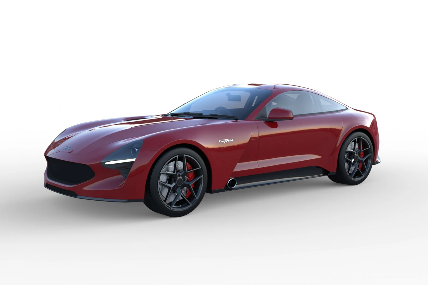 TVR Griffith 2020 3D Model .c4d .max .obj .3ds .fbx .stl .blend 