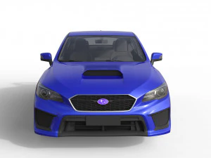 Subaru Impreza WRX STI 2019 3D Model