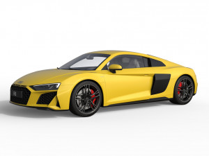 Audi R8 2019 3D Model