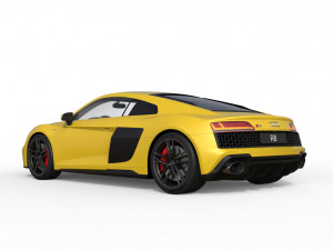 Audi R8 2019 Model 3D