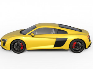 Audi R8 2019 Model 3D