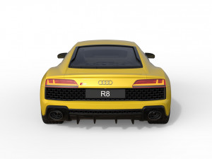 Audi R8 2019 Model 3D
