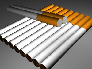 ciggarate 3D 모델