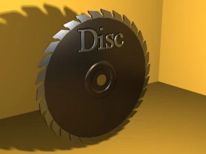 wood disc 3D Model